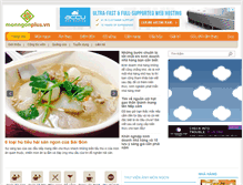 Tablet Screenshot of monngonplus.vn